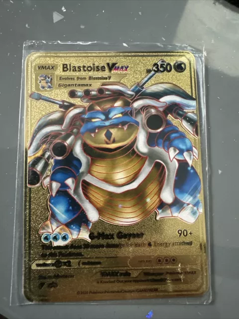 Blastoise Ex Gx Gmax Vmax Gigantamax Ex Pokemon Card 