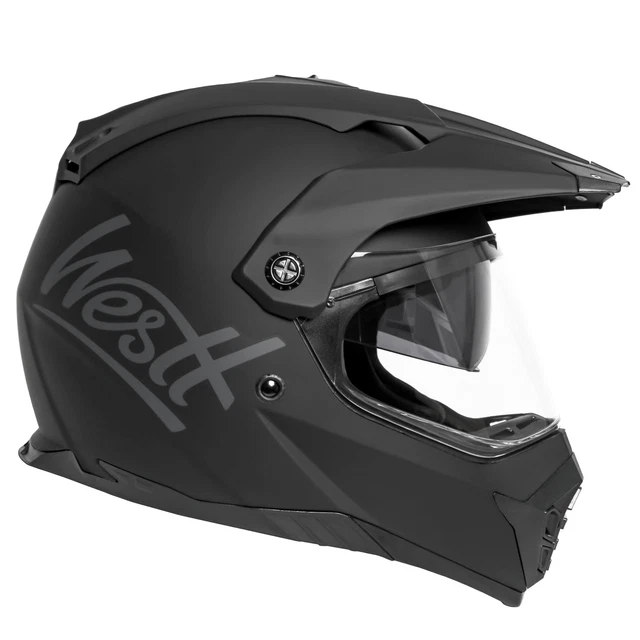 Casque Motocross 4 Saisons Avec Lunettes Et Gants - Taille M/L/XL, ABS, Ventilation Réglable