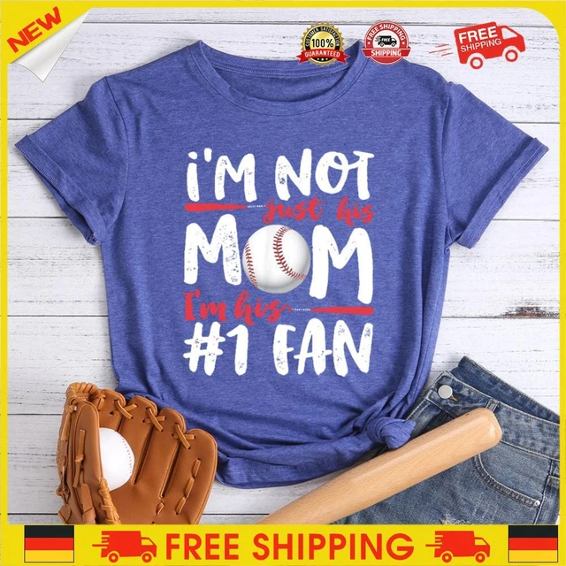 ❥ im-not-just-his-mom-t-shirt-t-shirt-6474-Retro blu-XL
