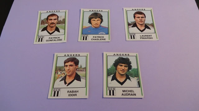 vignette Panini football 1981 - 81 Equipe Angers N°5