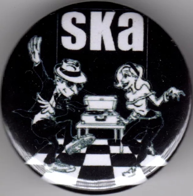 SKA Pin Button Badge 25mm - WALT JABSCO - MADNESS - SPECIALS - 2TONE - SELECTER