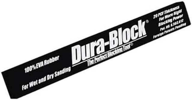 Dura-Block AF4420 Hook & Loop Black Standard Sanding Block