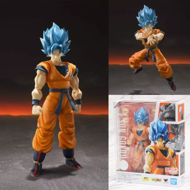 Bandai S.H.Figuarts Dragon Ball Super Saiyan God Son Goku SSGSS Action Figure