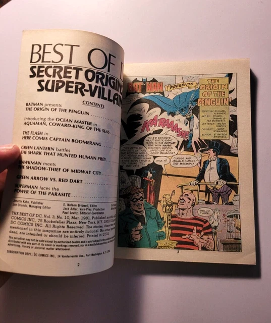 BEST OF DC - Blue Ribbon Digest Issues 7 to 12  [DC  1980 + 1981]   Nice Books 13