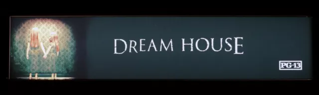 DREAM HOUSE Movie Theater Mylar/Poster/Banner Large 25 x 5 2011 Single-sided