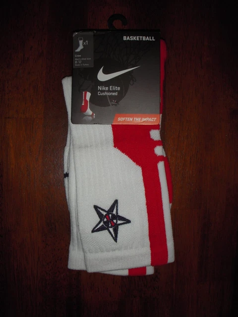 Nike Elite USA Basketball sock NWT Size L, 8-12 - 2012 Olympics Kobe, KD, LeBron Nike Elite USA Basketball sock NWT Size L, 8-12 - 2012 Olympics Kobe, KD, LeBron