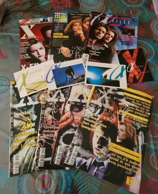 Lot Magazines X Files + Cartes Postales (No Dvd)