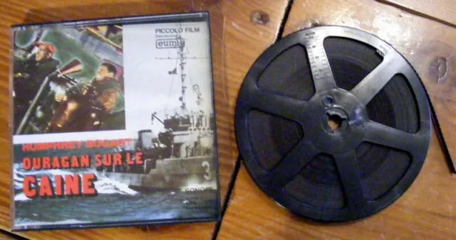 Film super 8 sonore, "Ouragan sur le Caine"