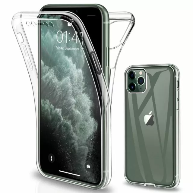 Coque Intégral 360 pour iPhone XS MAX X XR 11 12 13 14 Pro 8 7 Avant+Arriere 2