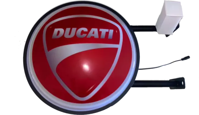 Ducati Motor Bar Lighting Wall Sign Light LED Easter Gifts