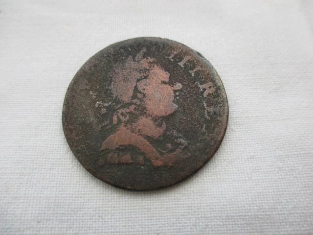 ANCIENNE PIECE DE Monnaie En Bronze A Identifier 29Mm 7,96Gr EUR 4,00