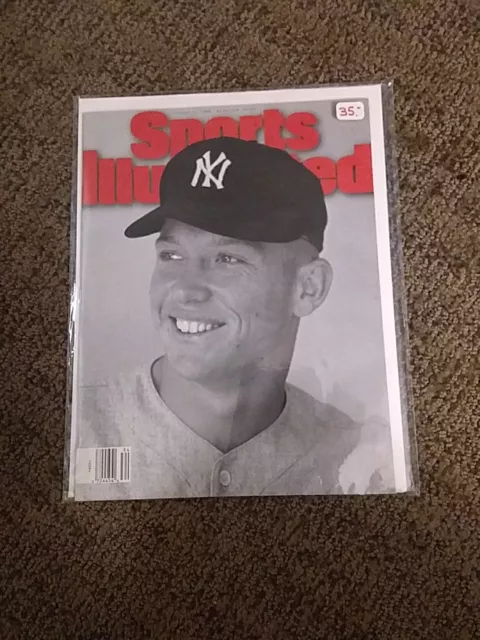 August 21 1995 Sports Illustrated W/ Mickey Mantle Cover  & Mike Tyson Comeback