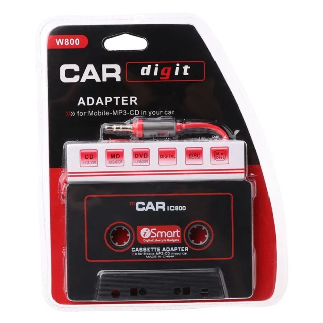 3.5mm Plug Car Tape Cassette MP3 Player Recorder Adapter Converter