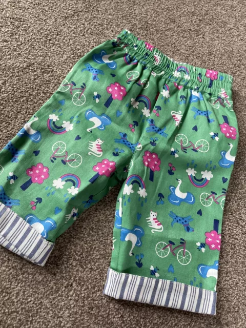 Kite Clothing Reversible Baby Trousers Farm Print 3-6 Months