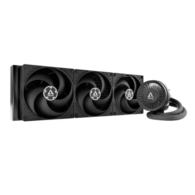 ARCTIC Liquid Freezer III 420 Black AIO CPU Water Cooler 3 x PWM Fans and Pump