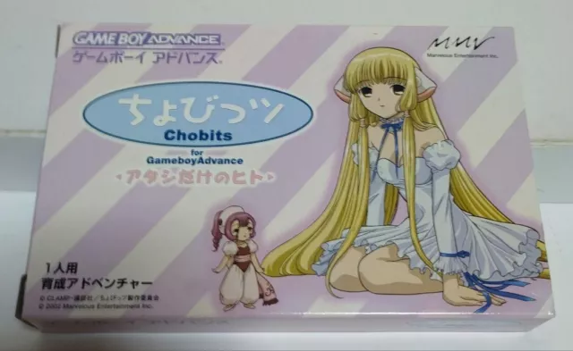 Chobits Cho bits Atashi Dake No Hito Nintendo Game Boy Advance GBA Tested