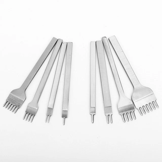 Kit punzonado de orificio de cincel de costura de cuero