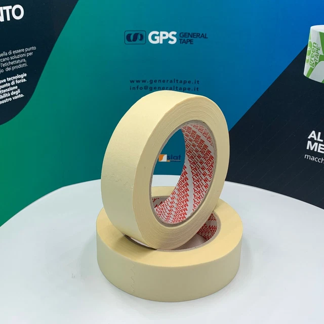 Nastro Di Mascheramento In Carta - 36 Rotoli, 50mm X 50m, Per Imbiancatura E Imballaggio - Foto 2
