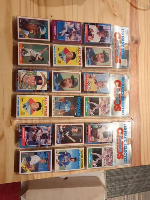 3 X Lot 1990 150 Hand Selected Baseball Cards Factory Sealed Topps Donruss Score