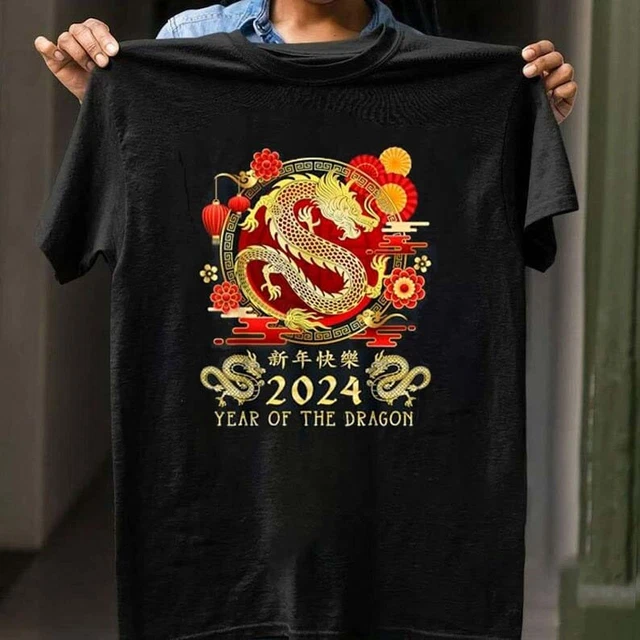 CHINESE NEW YEAR 2024 Year of the Dragon Happy New Year 2024 TShirt