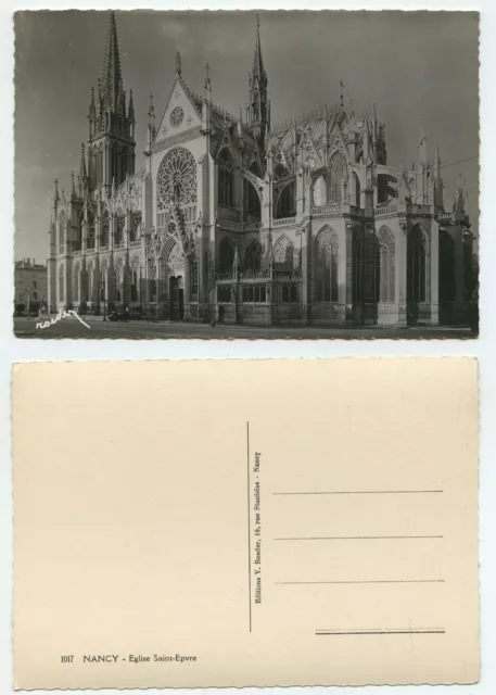 09583 - Nancy - Eglise Saint-Epvre - old postcard