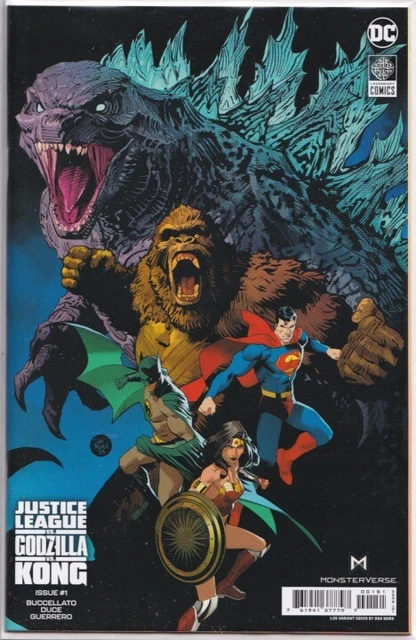 Justice League vs Godzilla vs Kong #1 - Incentive Variant