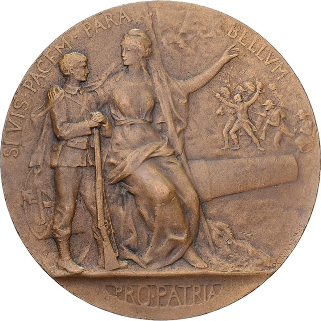CINQUIÈME RÉPUBLIQUE Médaille, Souvenir D’une Visite à La Monnaie Monsieur Fulbert Youlou Ttb ,fme 1068254,a