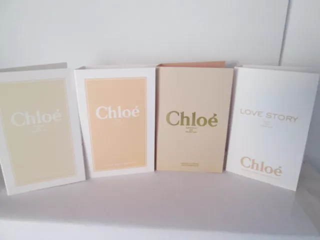 Chloe Perfume Samples New Set of 4 x 1.2ml Mini Sprays