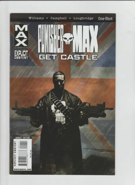 Punisher Max: Get Castle #1 -2010 KINGPIN 1 # 74 -2009 # 3 VARIANT LOT OF 4 VG