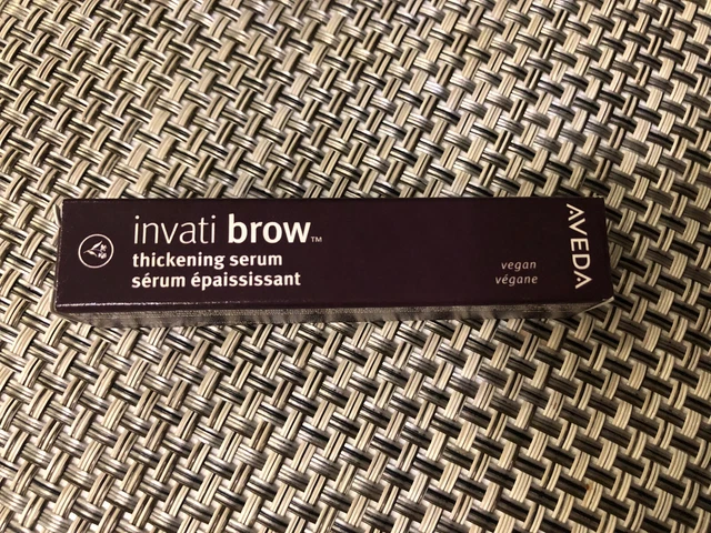 Suero espesante de cejas Aveda Invati 0,17 oz 5 ml nuevo en caja espesador de cejas tamaño completo