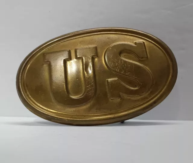 Vintage U.S. Gold Tone Belt Buckle