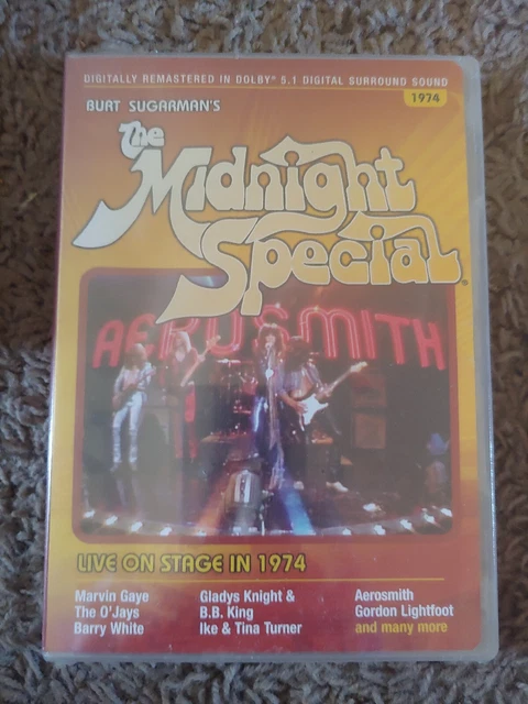 Midnight Special Burt Sugarman Live On Stage In 1974 DVD Aerosmith Midnight Special Burt Sugarman Live On Stage In 1974 DVD Aerosmith