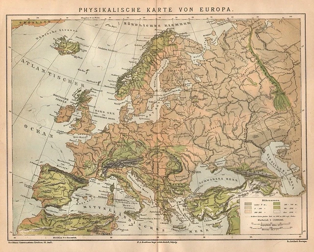 Larsen K70 – Puzzle Cadre 87 Pièces – Carte Physique De L'Europe – Édition Allemande – Apprentissage Géographique – Pièces Découpées Le Long Des Côtes