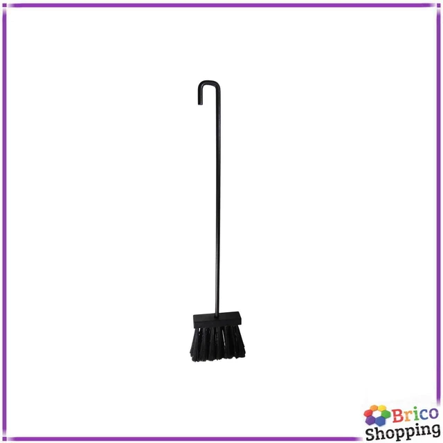 Scopino Ricambio Per Set Camino Ferro Battuto Nero Cm 50 Vesuvio