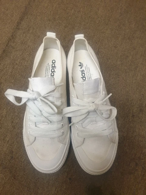 ADIDAS NIZZA LO Classics 78 mens trainers Size UK 7.5 hardly worn