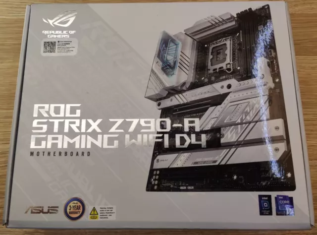 Asus ROG STRIX Z790-A Gaming WiFi DDR4 LGA 1700 ATX Motherboard