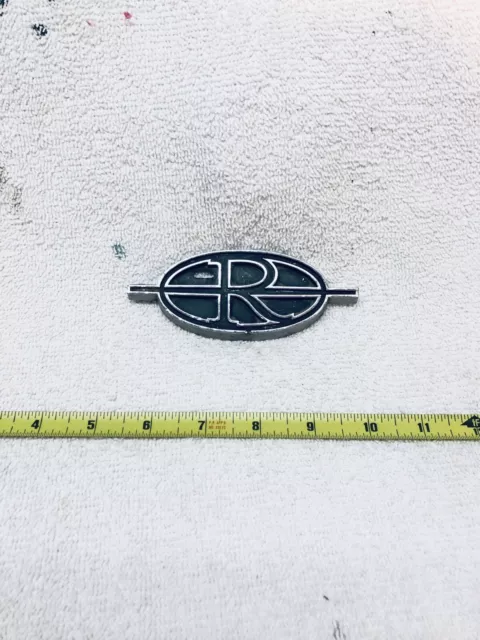 Buick Riviera R Car Emblem OEM GM Trim Badge Grille Ornament 1971 1972 1237433