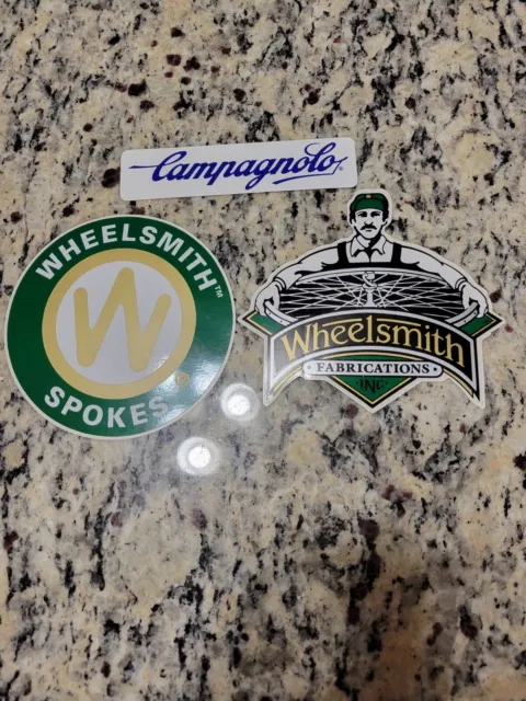 Wheelsmith And Campagnolo Stickers