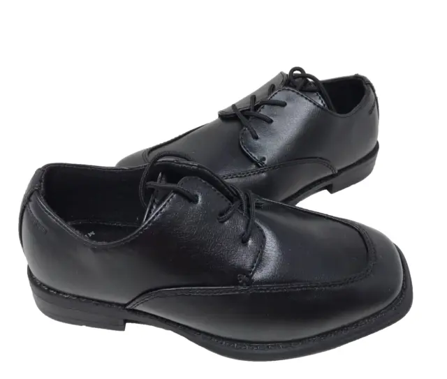 Sonoma Youth Boy's Alexander Blk Lace up Dress Shoes Size:12 102Y