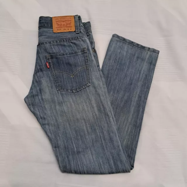 Boys/Kids Levis Jeans 511 Slim 12reg W26xL26. Light Blue. Excellent condition.