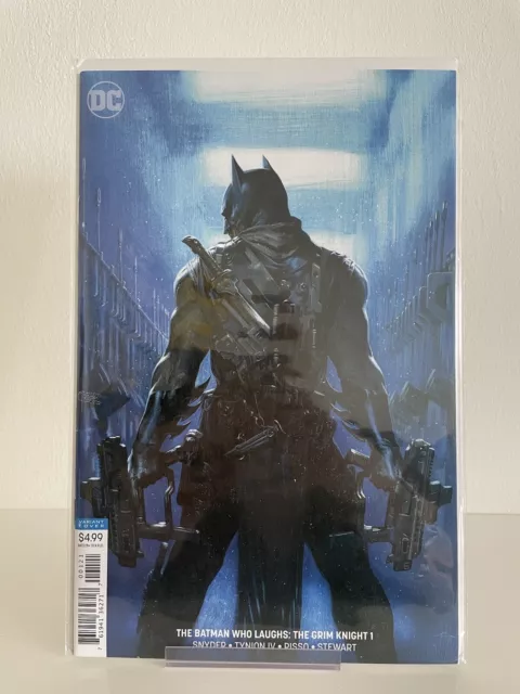 The Batman Who Laughts The Grim Knight #1 DC Heft US Comic bagged and Boarded