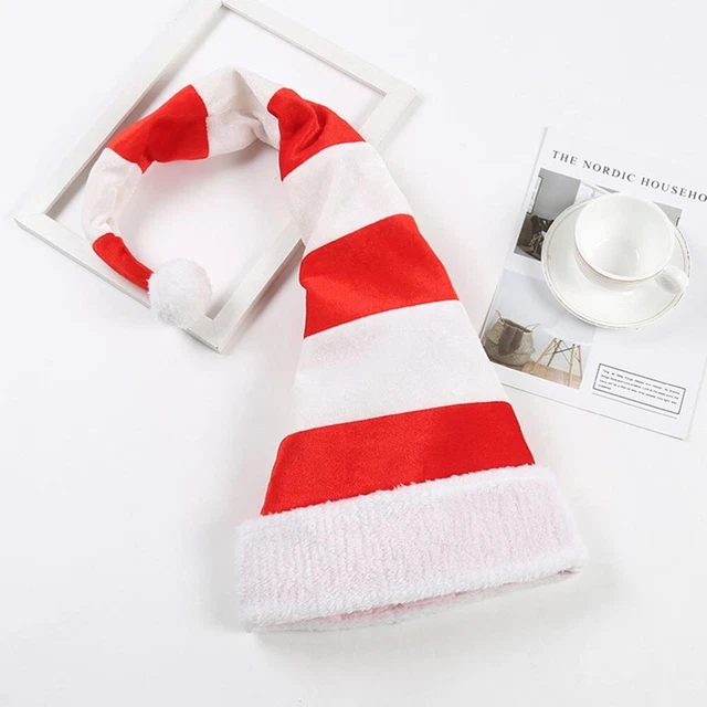 Winks Novelty Funny Santa Hat With 20 Blinking Color-Changing Light Up...