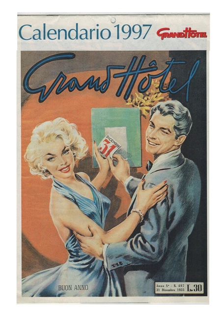 Calendario Grand Hotel 1997