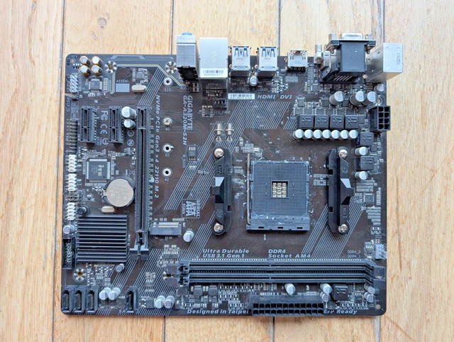 Gigabyte A320m S2h V2 Size S2h Motherboard Motherboard Gigabyte - Main Image