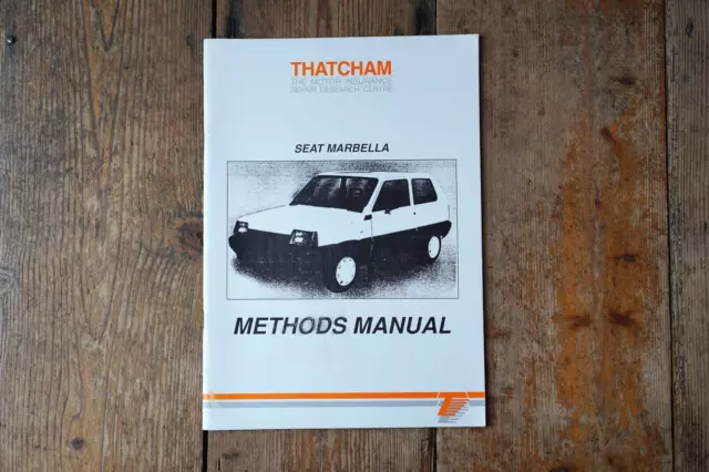Thatcham Body Repair Manual SEAT Marbella