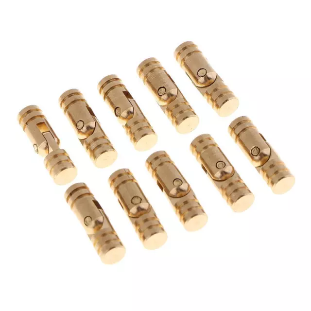 10pcs coffret à bijoux en cuivre boîte à bijoux en bois caché charnières
