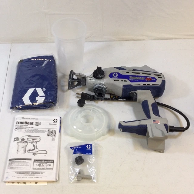 GRACO 17D889 TRUECOAT 360 VSP Gray Blue Electric Airless Paint Sprayer