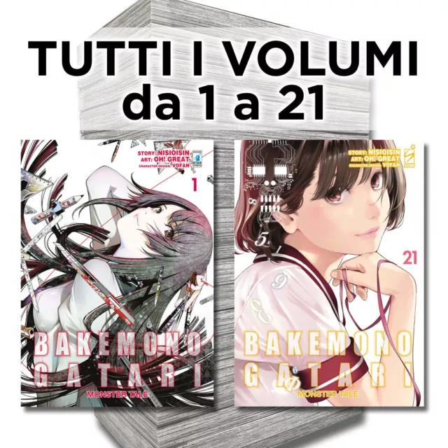 Bakemonogatari Monster Tale 1/21 - Serie Completa - Edizioni Star Comics - It...