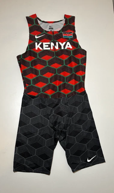 NEW NIKE ELITE Kenya Running Kit Singlet & Shorts - Size Medium