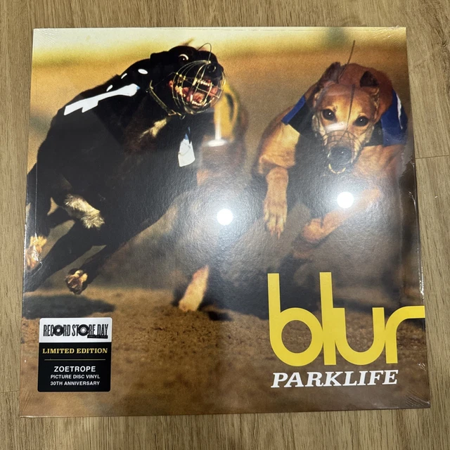 BLUR PARKLIFE RSD 2024 Limited Edition Zoetrope Vinyl 30th